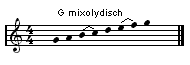 G mixolydisch