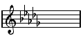 Des-Dur Tonleiter, 5 b