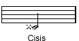 Cisis - C mit Doppelkreuz