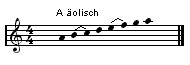 A äölisch